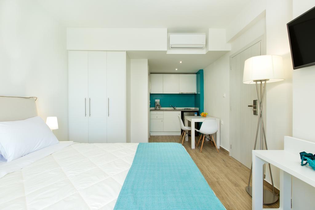 Golden Coast Seaside Apartments Rethymno Quarto foto