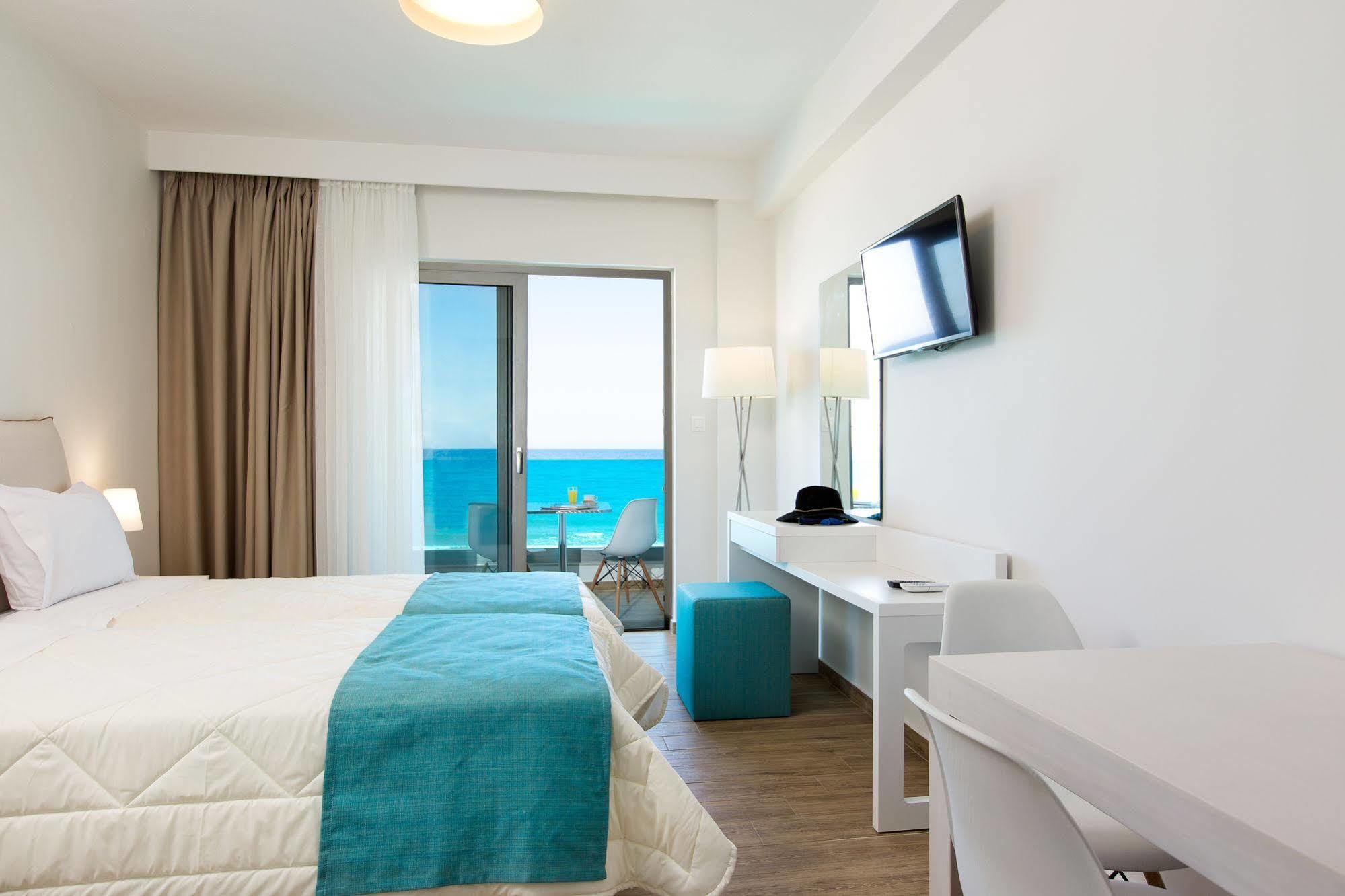 Golden Coast Seaside Apartments Rethymno Exterior foto